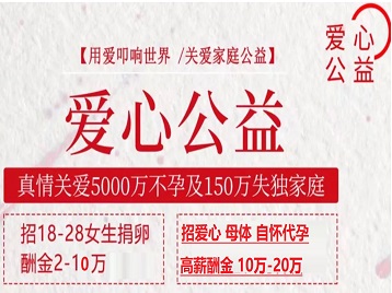 永州市捐卵助孕生子 爱心志愿者招募
